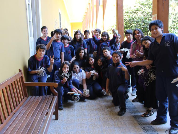 Estudiantes en visita guiada al CPRD