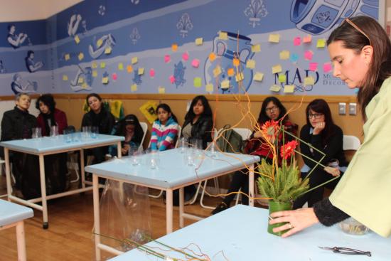 Taller de ikebana