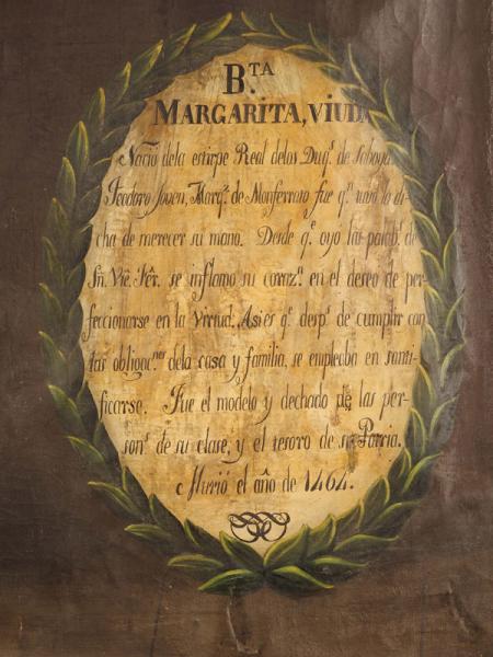 Beata Margarita de Saboya (detalle)