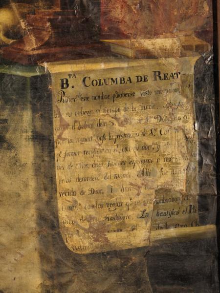 Beata Columba de Reati (detalle)